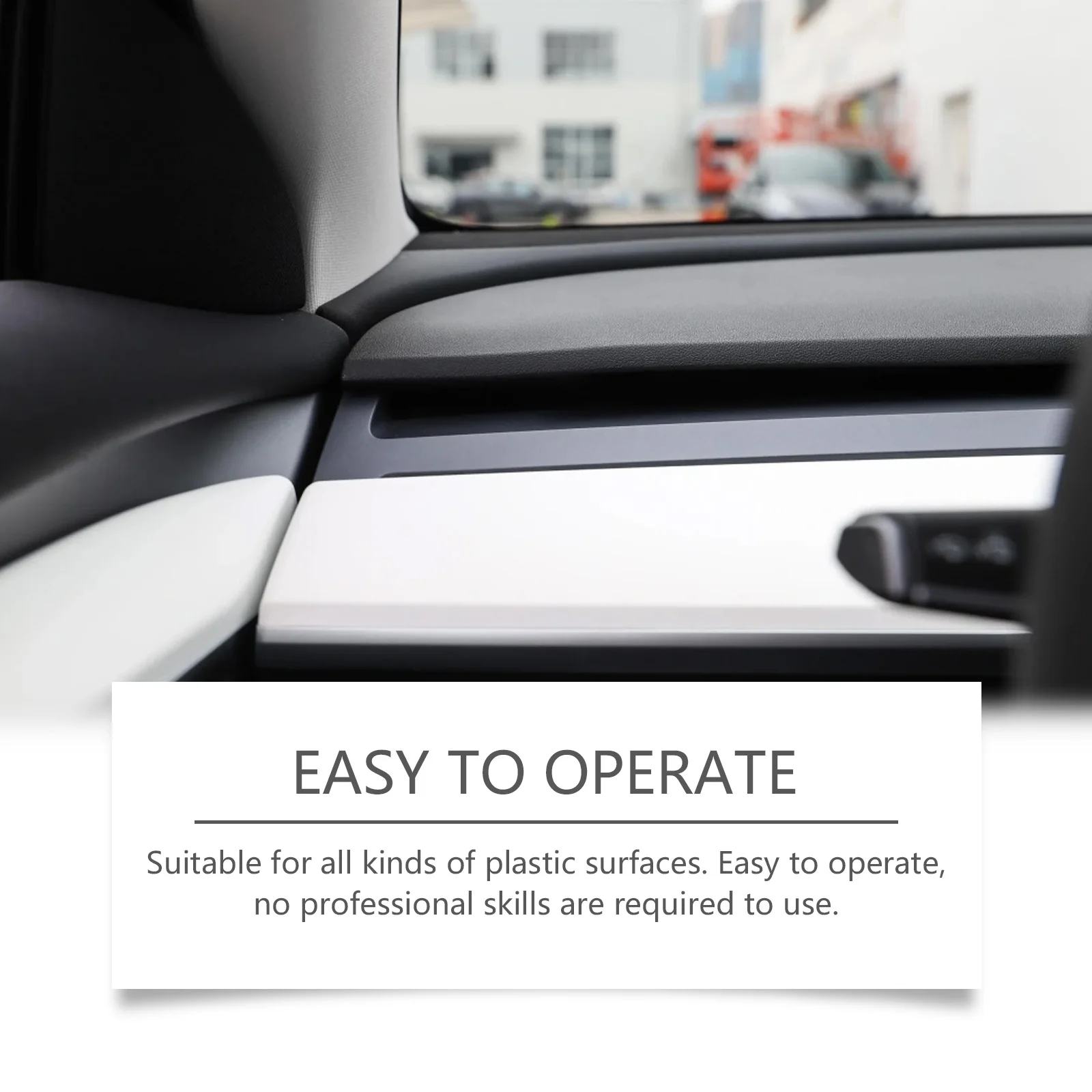 Car Plastic Restorer Spray for Trim, Dashboard/-like/Chrome Renew, Plastic Repairman Headlight Restoration Cleaner Car Detailing