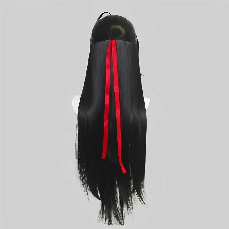 OP01 Anime Mo Dao Zu Shi Grandmaster of Demonic Cultivation Wei Wuxian Cosplay Wig For Halloween Party Black Hair Wig6Gd@!