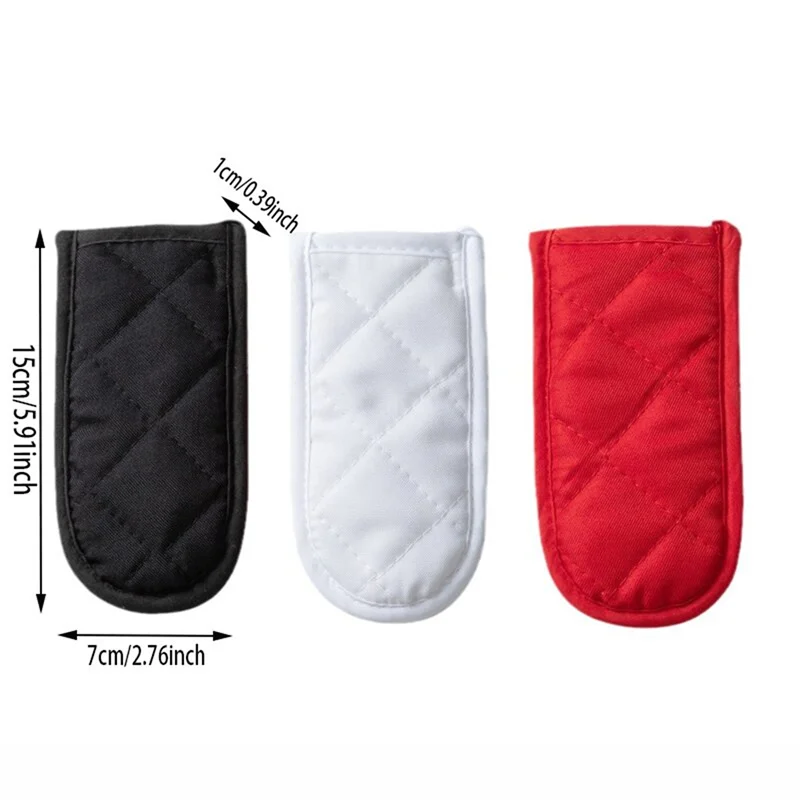 4Pcs/set Pan Handle Holder Sleeve Dismountable Cookware Potholder Pots Pans Handle Cover Kitchen Tools Anti-Scald Anti-Slip