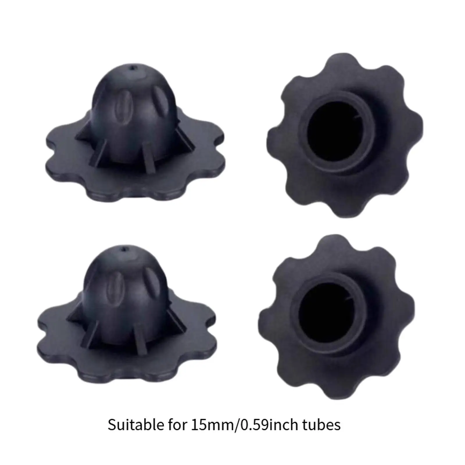 4 قطع من أغطية أرجل الكرسي، أغطية حماية أقدام الأثاث، سهلة التركيب، واقيات أرضية أرجل الكرسي البديلة للمشي لمسافات طويلة #3