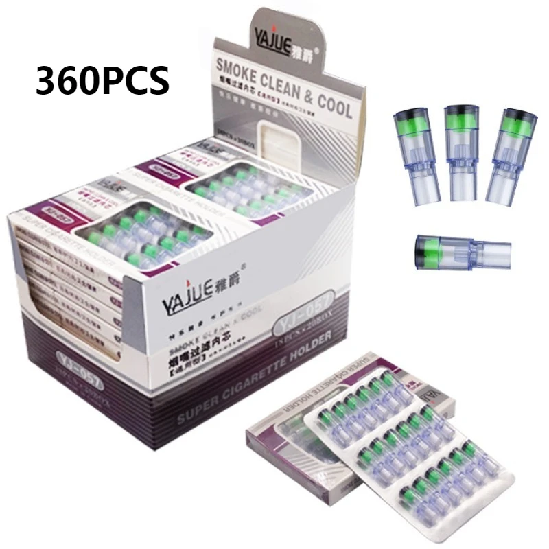 

8mm filter Element Disposable Cigarette Nozzle filter Cotton core Micro Porous dual Filtration for Smoke Pipe Tobacco Filter