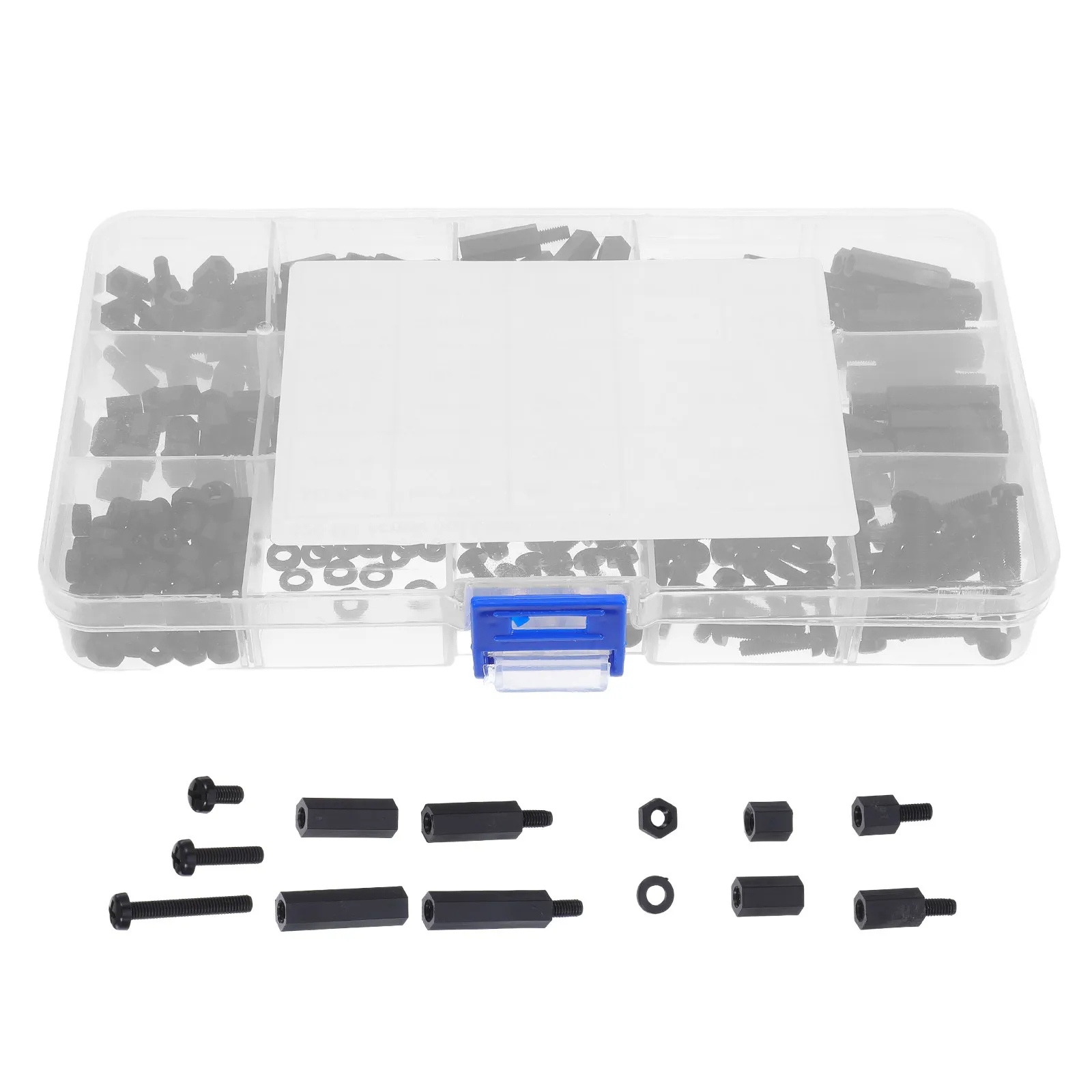

1 Set M3 Nylon Hex Spacer Standoff Screw Nut Enhanced Stability For Pcb Motherboard Hard Drive Mounting Assorted Screws Kit