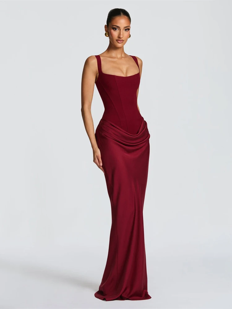 Vestido Sexy de retales de plumas con cuello en V para mujer, minivestido ajustado sin mangas de cintura alta liso a la moda, vestido de fiesta de noche para mujer 2026
