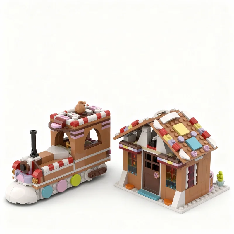 497-pezzi-moc-treno-di-pan-di-zenzero-natalizio-stagionale-modellino-giocattolo-blocchi-da-costruzione-architettura-regali-di-natale-mattoncini-fai-da-te-educativi-per-bambini