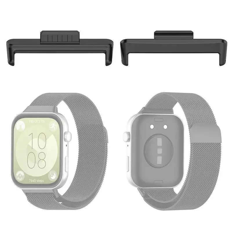 2pcs Adapter For Huawei Watch Fit 4 Pro Strap Metal Stainless Steel 20mm Band Width Connector for huawei Fit 4 Fit 3 Accessories