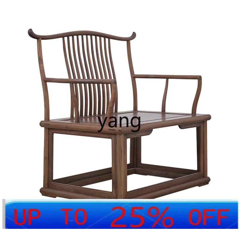 

LTT tea table chair old elm solid wood armchair too master chair zen official hat chair