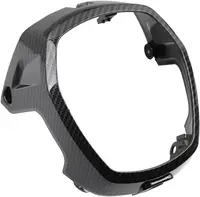 Cubierta de faro delantero de motocicleta en material ABS compatible con Honda NAVI 2022 2023, negro