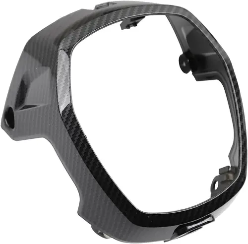 Cubierta de faro delantero de motocicleta en material ABS compatible con Honda NAVI 2022 2023, negro