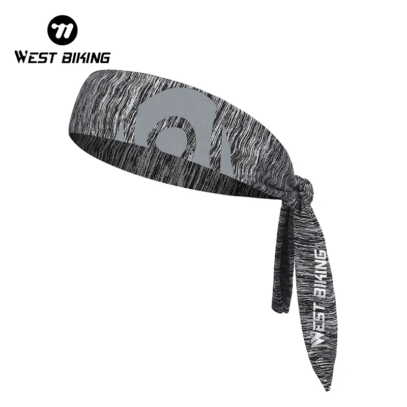 WEST BIKING Summer Sports Bandana Cycling Equipment Running Fishing Sweatband Gym Exercise Man Bodybuilding Women Yoga Headband