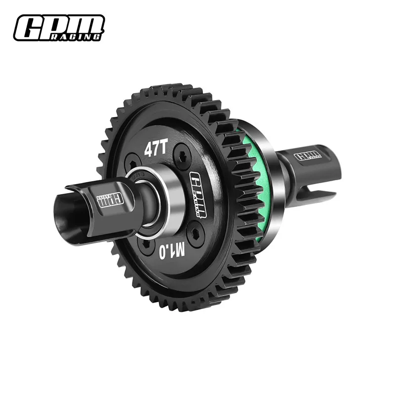 GPM 20CrMnTi St + 7075 Alloy Center Complete Diffs 47T/50T لـ ARRMA OUTCAST 6S 1/8 Kraton V6 EXB Notorious 1/7 MOJAVE BIG ROCK