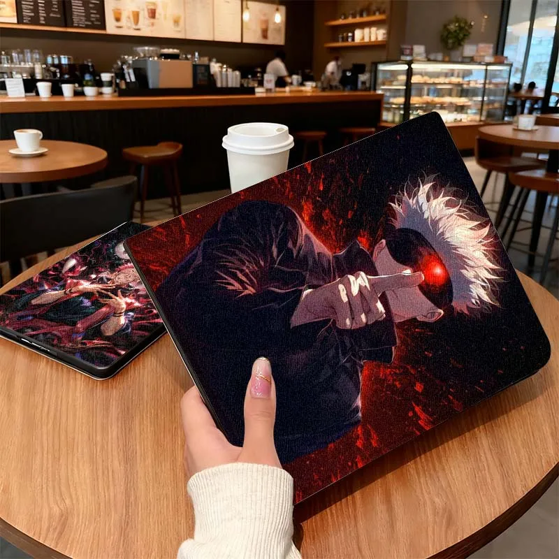 

Jujutsu Kaisen Cool Eye For OPPO Pad 2 3 4 Neo Air SE X Pro 10.36 11 11.4 11.61 12.1 13.2 Inch 2025 Foldable Tablet Case