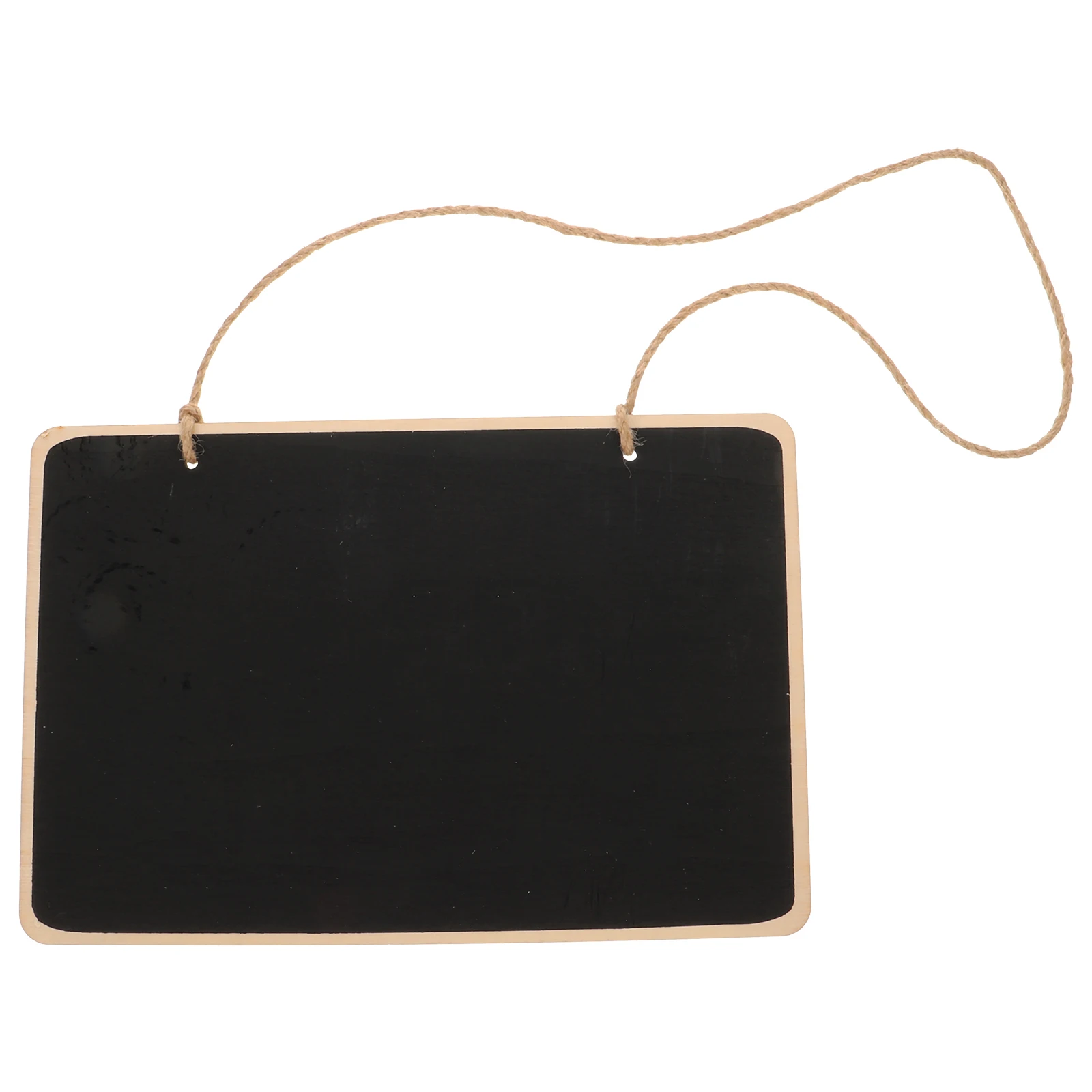 

Mini Blackboard Wood Chips Rustic Chalkboard Sign Erasable Door Hanging Decor Christmas Signs Wooden Pendant Small Blackboard