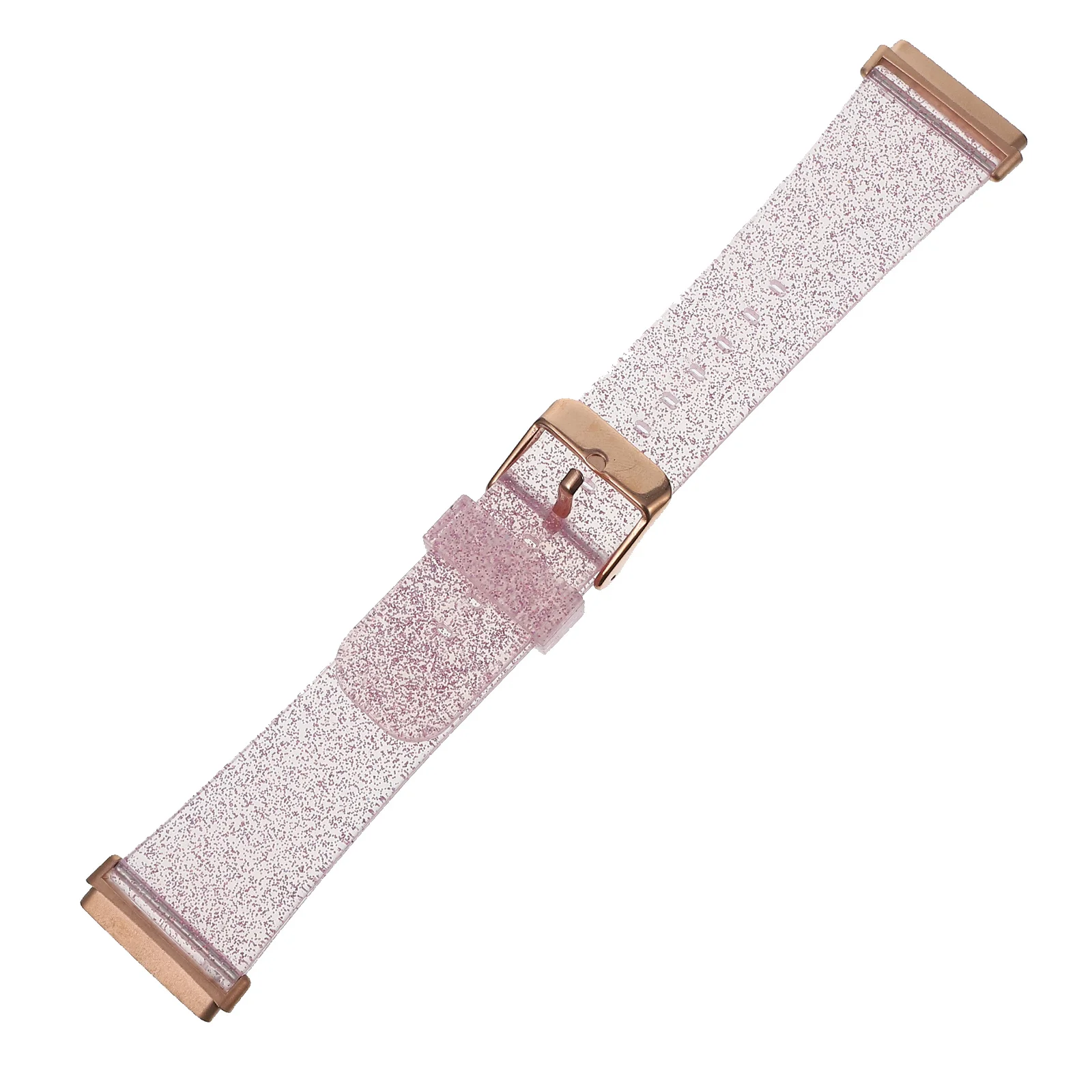 

Strap Bracelet Watchband Wrist Smart Bands Accessory Glitter Silica Gel Silicone Men's