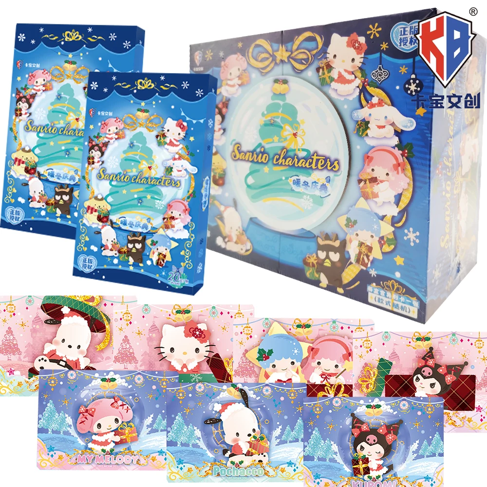 KABAO Genuine Sanrio Collection Cards Lovely Healing Anime Characters Precious Surprise Gift Moment Cards Boys Girls Toys Gifts