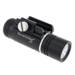 GX1 Mini Gun Light Laser ChlorDulFlashlights 320LM LED Weapon Lights Lampe de poche Picatinny pour Glock 19/17 MIL-STD-1913