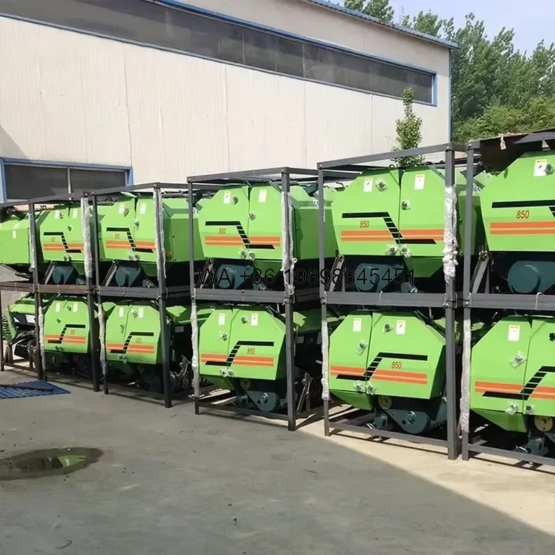 Wmwmnu for Factory Wholesale Mini Round Hay Baler Tractor Mounted High Productivity 80-120 Bales/h Grass Silage
