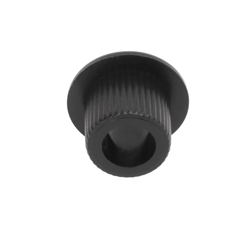 6pcs Black/Silver ​Guitar Tuner Conversion Bushing​ ​6mm to 10mm ​Plastic ​Tuning Pegs Adapter​ Easy installation
