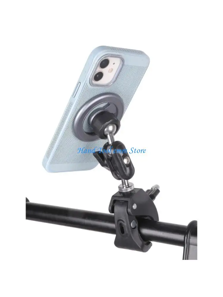

H37F Microphone Stand Phone Mount Clip With Secure Clamping For Performances