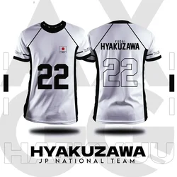 Haikyuu Fukurodani Cartoon Anime Cosplay Men Jersey Summer Short Sleeve Children Unisex Tee Tops Fashion Women Oversized T-shirt