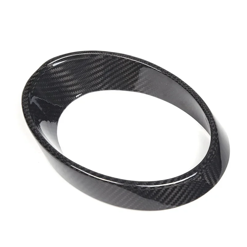 For 2011-2016 Ferrari 458 488 Real Carbon Fiber Car Speed Meter Gauge Cluster Bezel Trim  Ring Interior Car Accessories