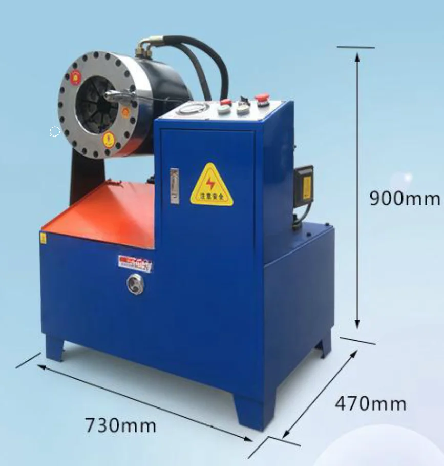 KET-51 آلة تجعيد خرطوم مشبك الأنابيب المطاطية الهيدروليكية المهنية كفاءة المكشكش للبيع #3