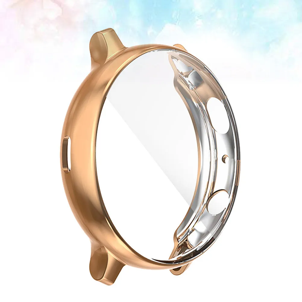 

Electroplate Watch Case Cover for 2 44Mm Rose Gold Tpu Protective Frame Slim Drop Bump Scratch Resistant
