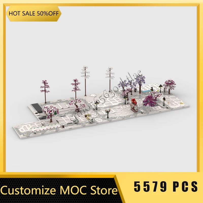 5579 pièces vente chaude scène de Village d'hiver détails du modèle blocs de construction modulaires enfants assemblage affichage jouets Festival cadeau Surprise