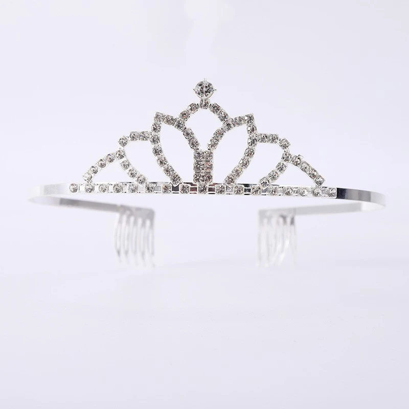 Bridal Crystal Tiaras and Crown Headbands Kids Girls Bridal Prom Crown Party Wedding Accessories Hair Accessories