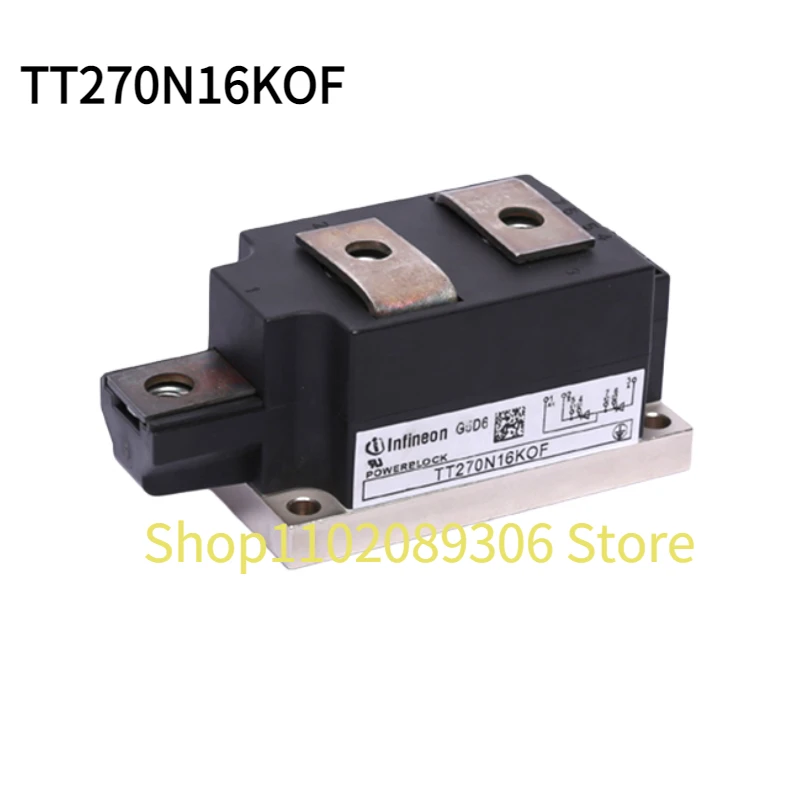 

Infineon new high-power thyristor module tt270n16kof full series TT162N14KOF