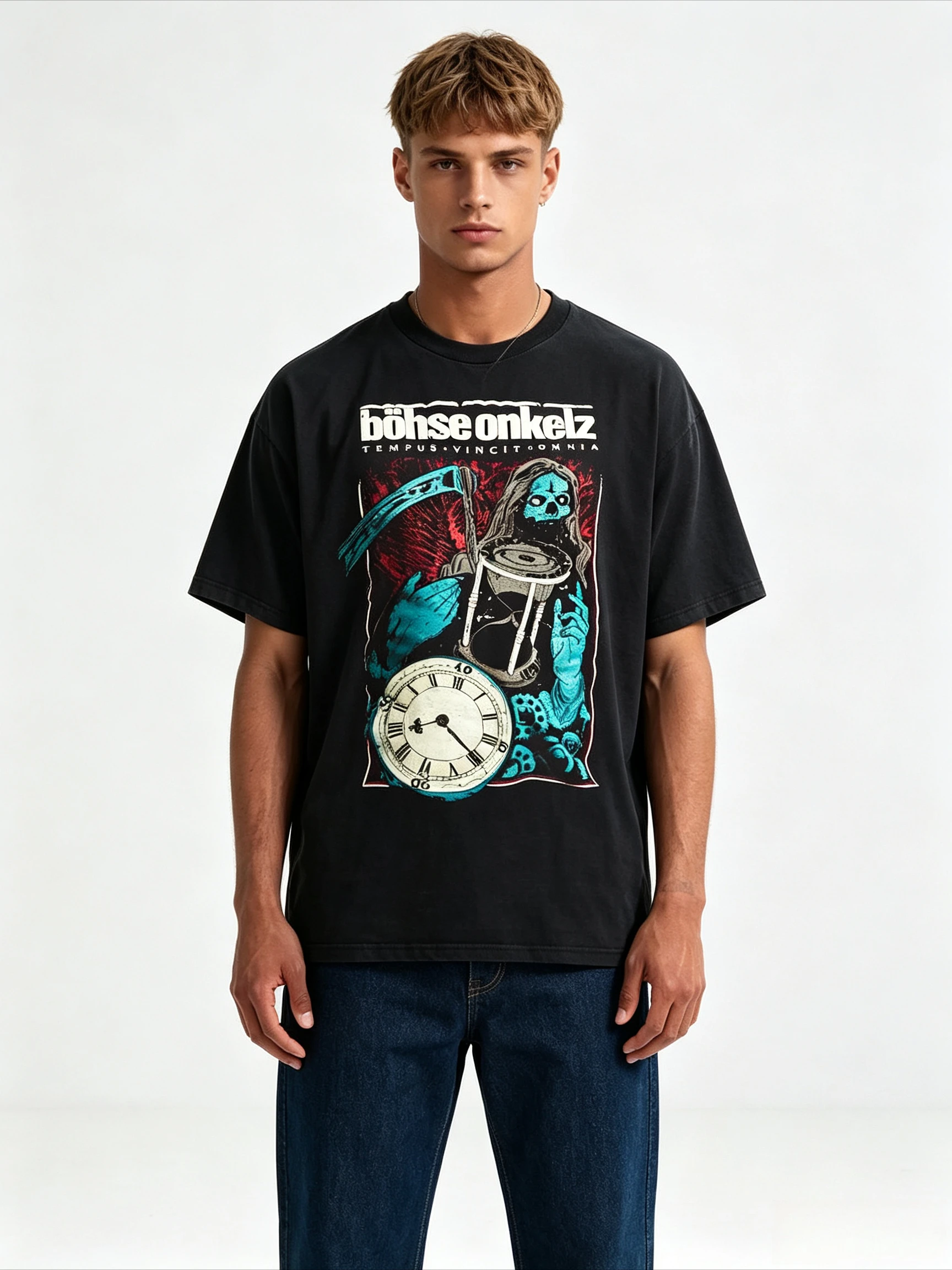Hot Sale Germany Rock Band Böhse Onkelz 2026 Tour Poster Graphic Print T-shirt Men Women Oversized Fashion Top Summer New Tee