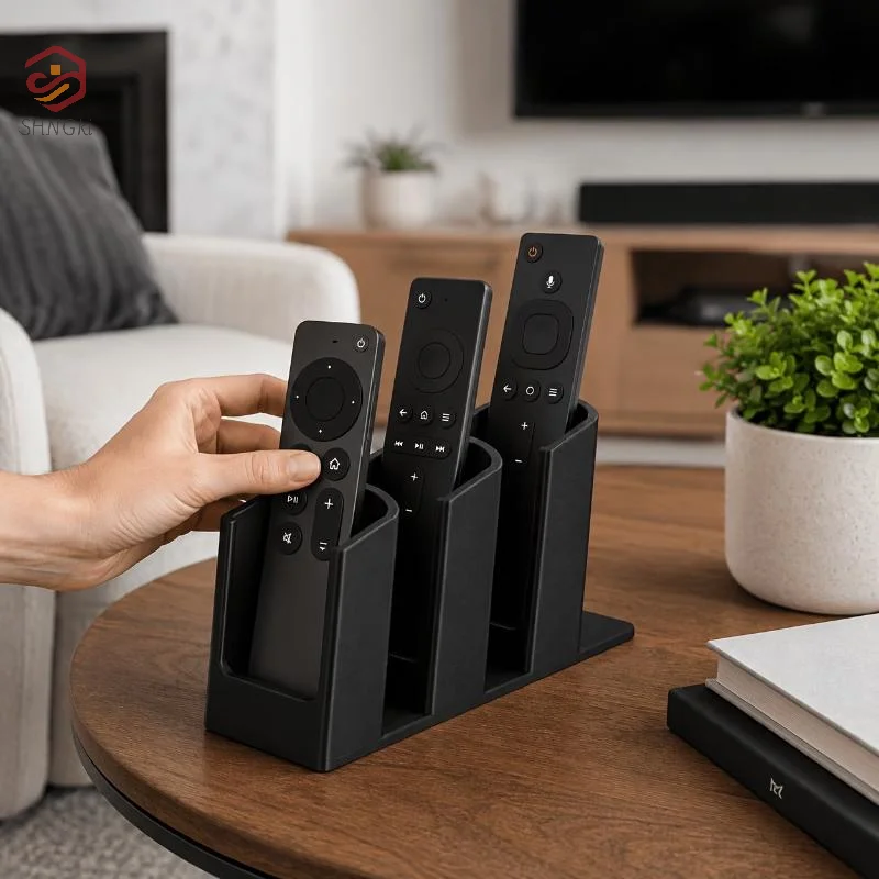 1/2/3-Slot Remote Organizer, Home Desktop Storage Rack, Remote Storage Box, Suitable For Living Room Coffee Table, Bedroom