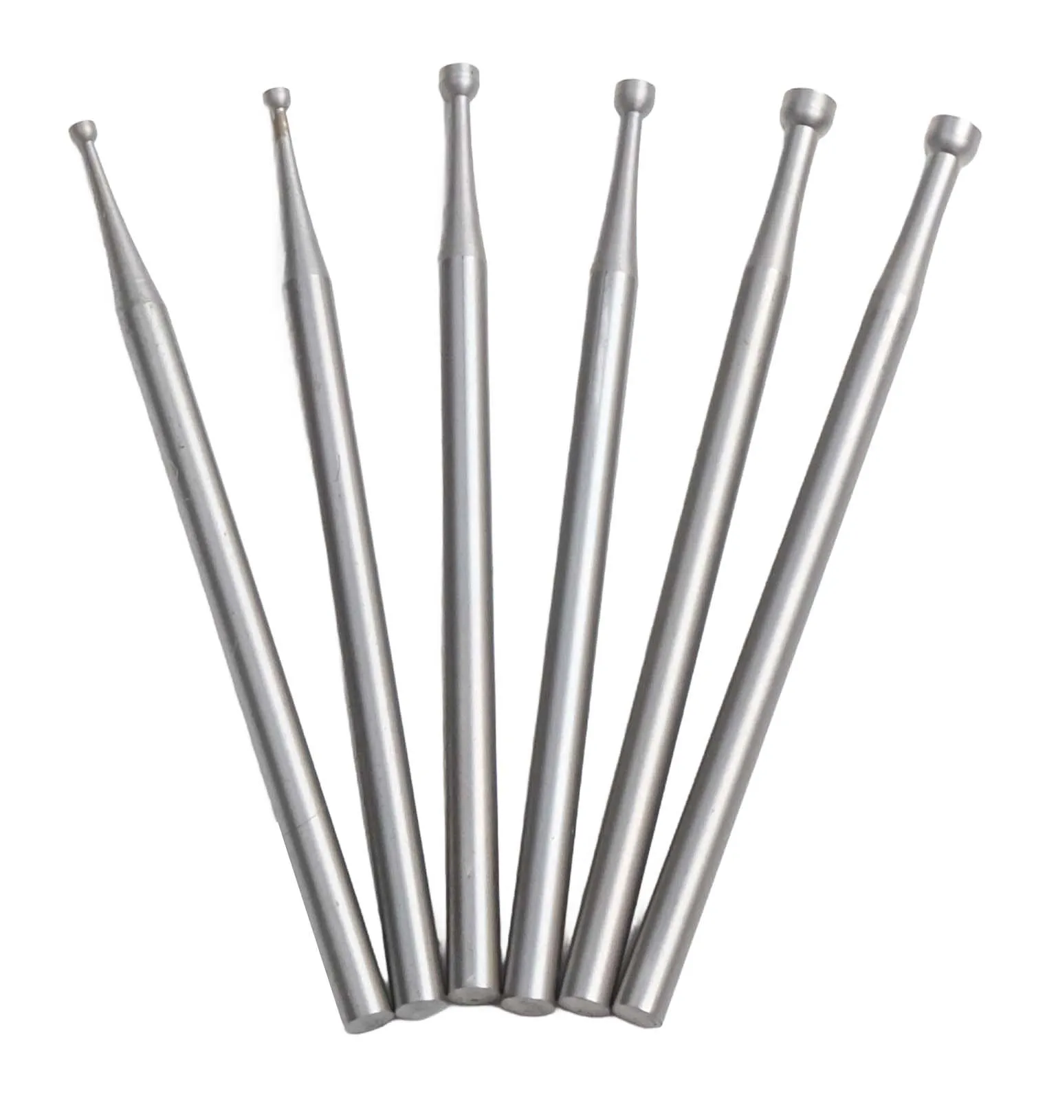 Round Sleeve Burs Carving Cutter 1.0mm, 1.4mm, 1.6mm, 1.8mm, 2.0mm, 2.3mm Power Tool Accessory High Hardness Precision Cutting