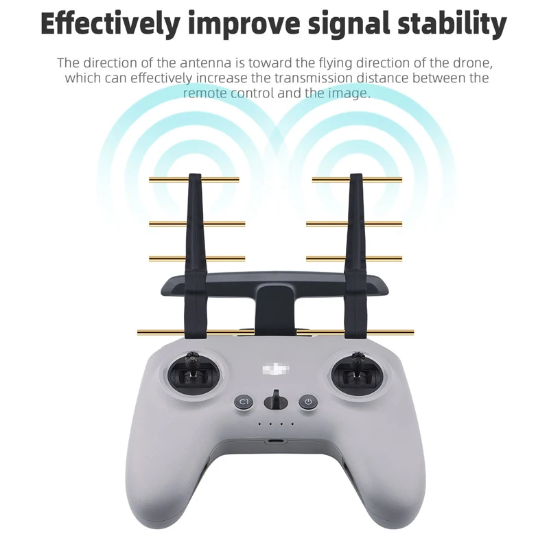 Amplificador de antena Yagi-Uda 2.4G 5.8G Hz para DJI FPV Controle Remoto 2 Amplificador de sinal Faixa Transmissor Extensor Acessórios para drones