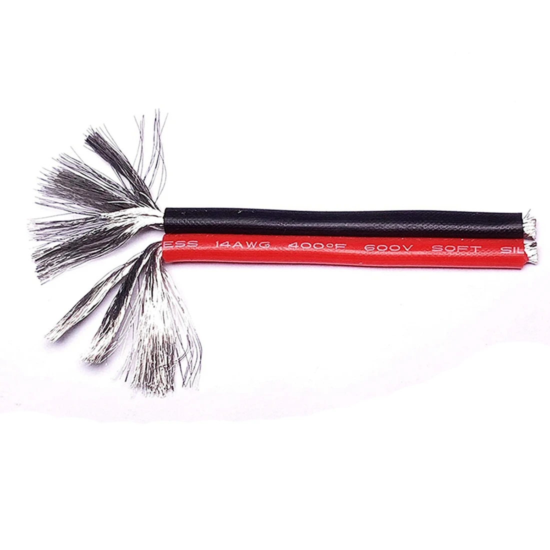 Speaker Cables to RCA Plugs Adapter, 2-Channel (1 Foot)