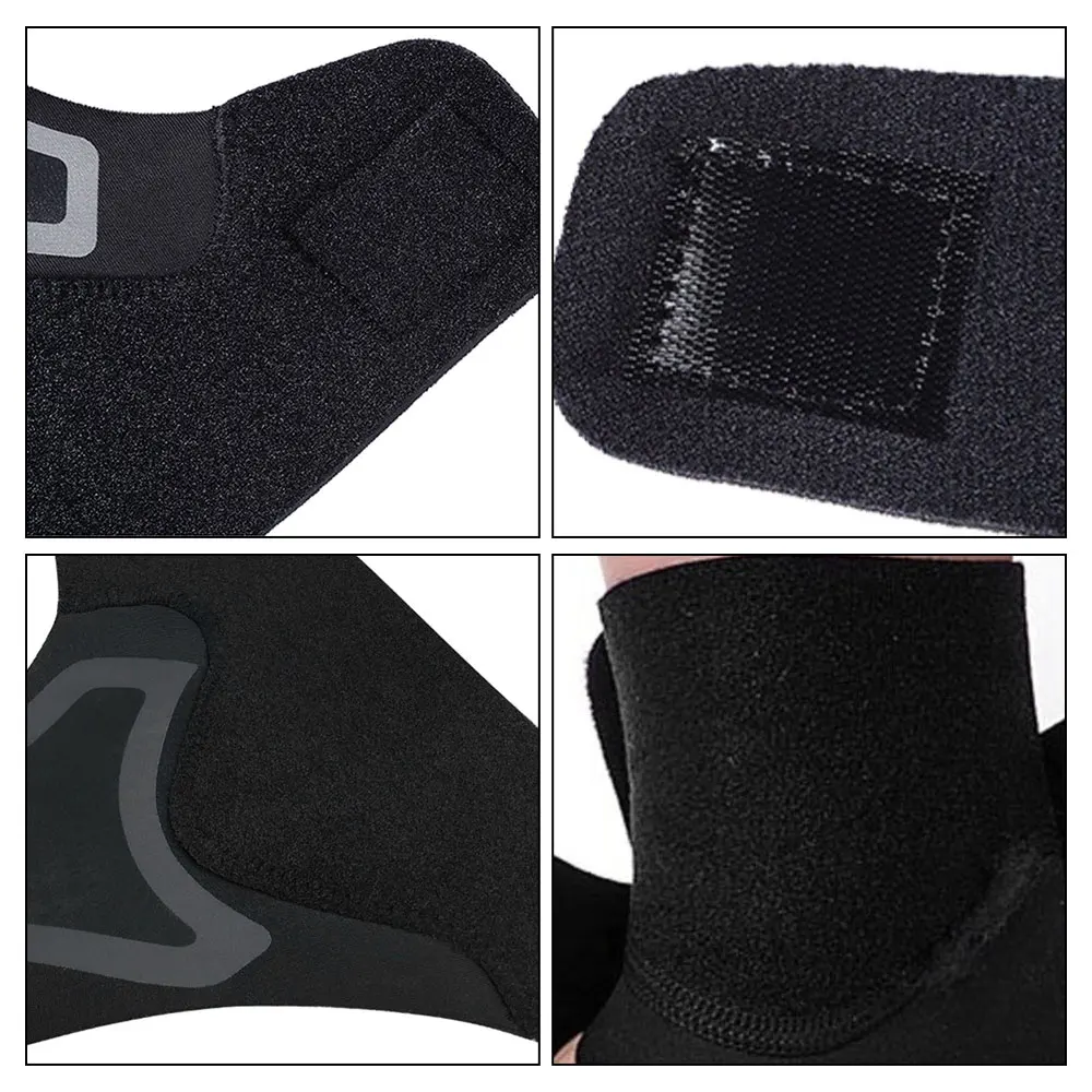 1Pc Sports Ankle Brace Gym Sports Ankle Brace Support Adjustable Compression Ankle Support Elastic Ankle Guard Pain Relief Strap