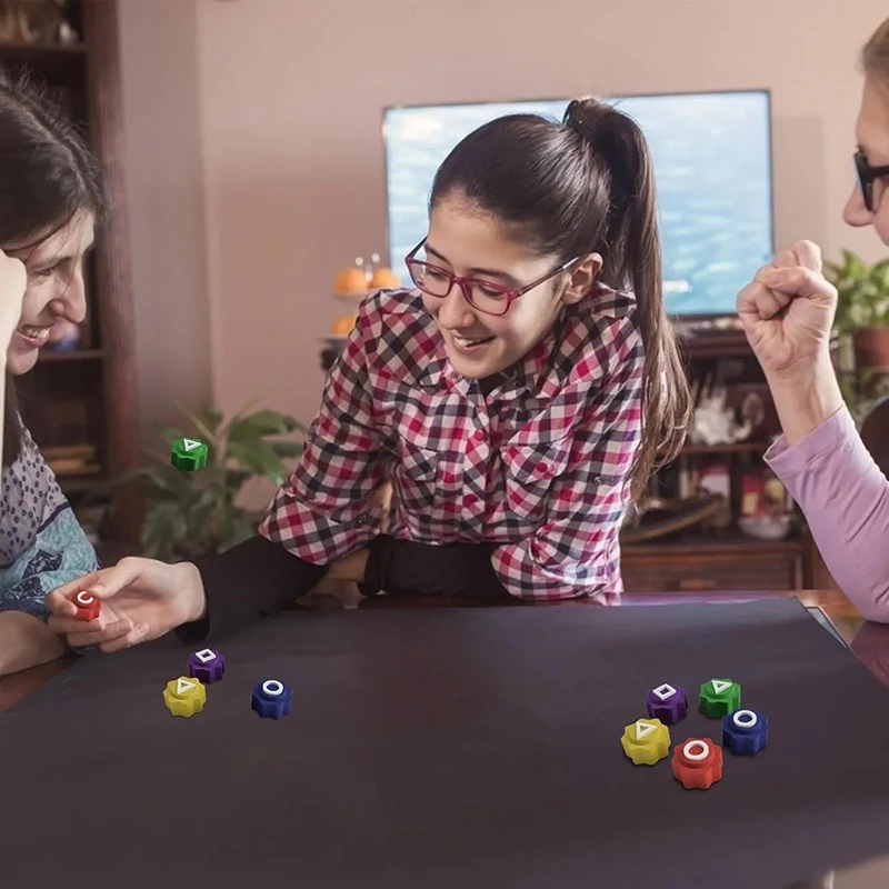 5-Würfel-Set aus Gonggi-Jack-Steinen, lustiges Gonggi-koreanisches Spiel, traditionelles Spiel, Hand-Auge-Koordination, Trainingsbrettspiel