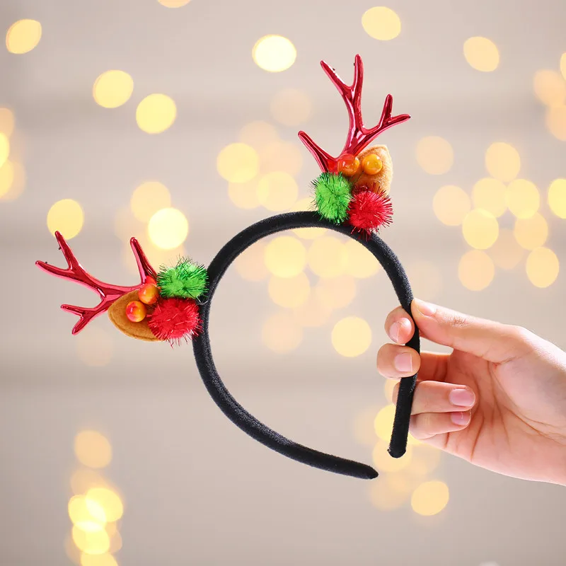 

Christmas Antler Head Bands Children's Headband Hair Girl Christmas Party Atmosphere Decoration Supplies Women Hair Accessories