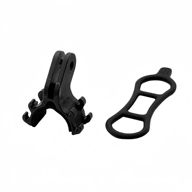 10pcs Bike Light Clamp Bicycle For Gopro Mount Lights Clip Flashlight Bracket Torch Lamp Holder Strap-style
