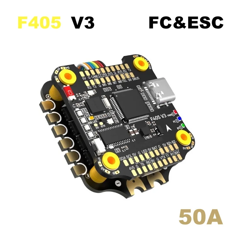 

SpeedyBee F405 V3 F4 30x30 50A BLS Flight control 4 IN 1 ESC For FPV Travel machine Drone Accessories