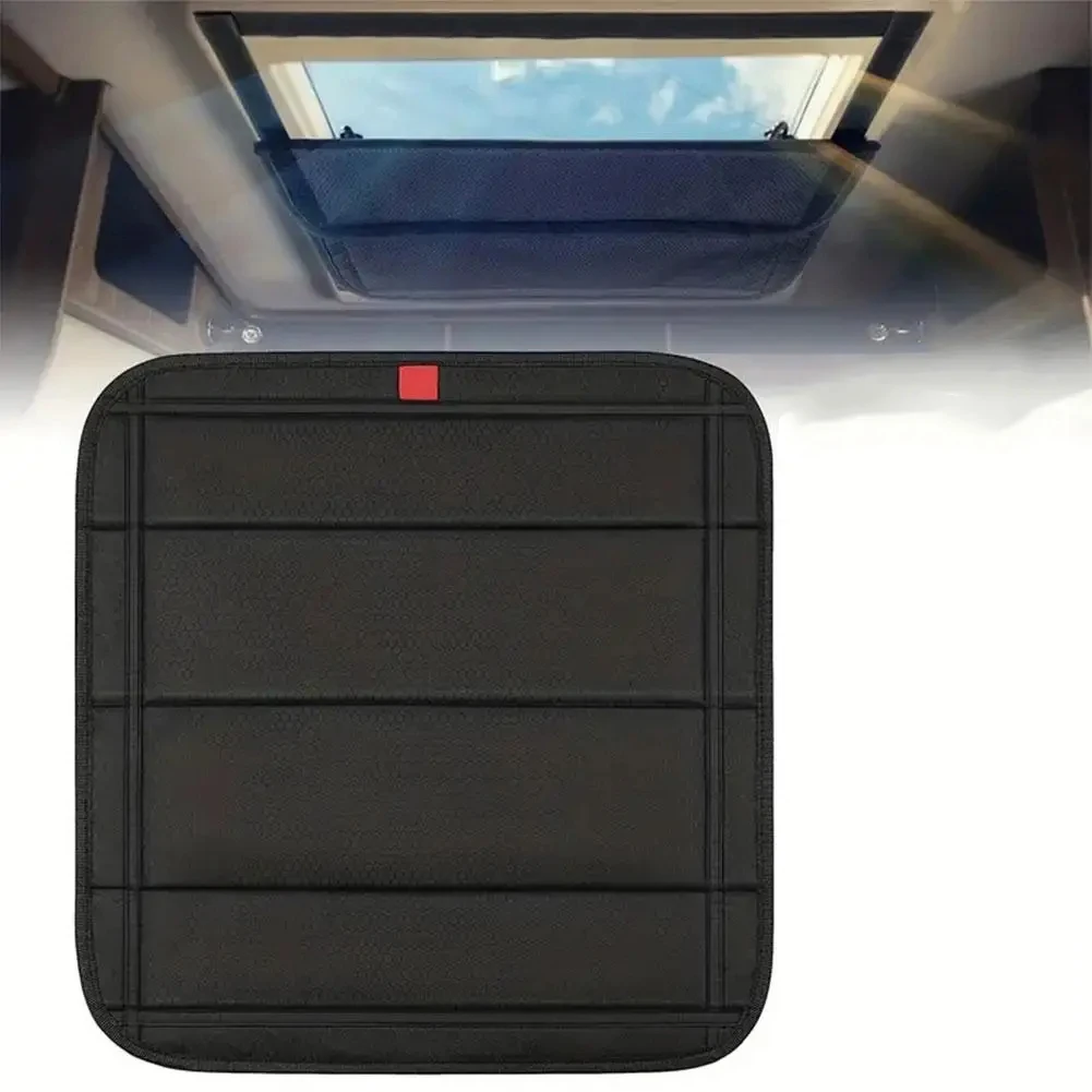 RV Sunroof Sunshades Curtain Foldable RV Vents Skylight Insulator Cover Waterproof UV-Protection Camper Window Sun Shade Covers