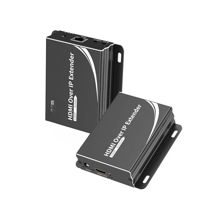 

High definition HDMI extender 200 meters one-to-many over IP high definition signal with audio separation