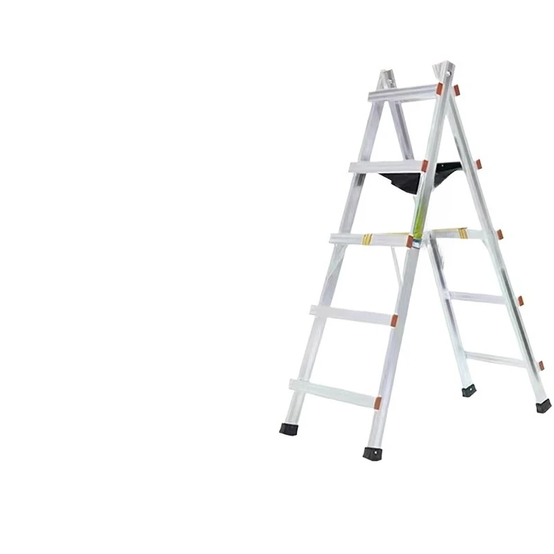 

Aluminum alloy ladder, feasible herringbone ladder, thickened welding engineering ladder woodworking mobile decoration