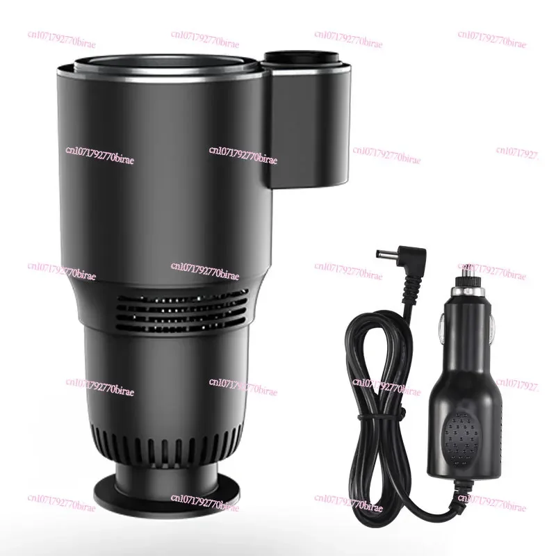 Car hot and cold cup Car 12v dual-purpose intelligent thermal insulation multi-functional cup electric water boiling artifact