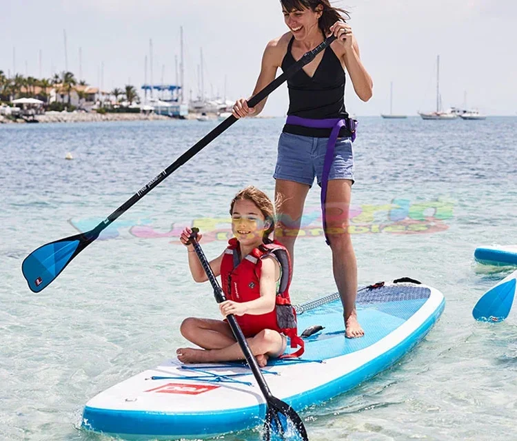 Tabla de remo inflable de stand-up para surf acuático de aventura, tabla de paddle para surf