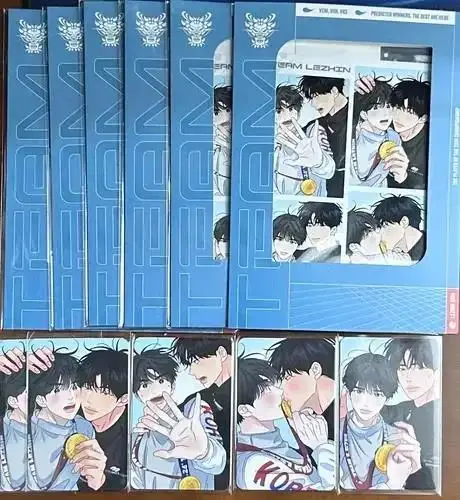 2024 In Stock Team Lezhin Athletes\' Village Film Package Lezhin Official Original Korean manhwa Jinx Lost in the cloud