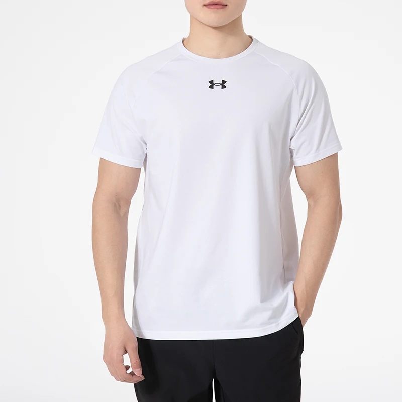

Мужская футболка Under Armour, комфортная и дышащая, с круглым вырезом, короткими рукавами 22500518-100