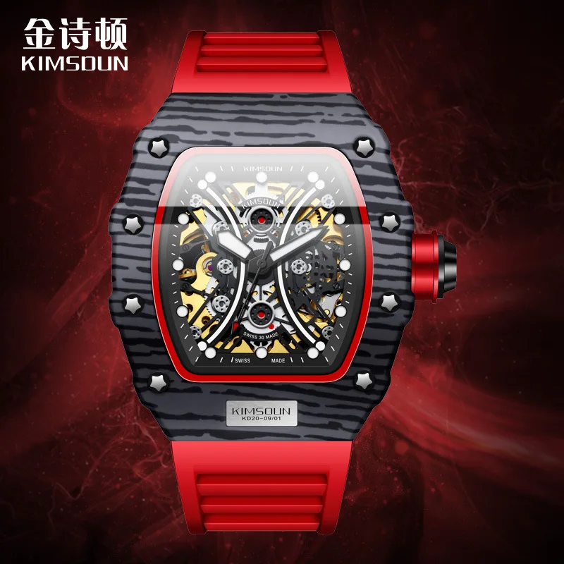 

2025 New Brand Fully Automatic Sports Men's Mechanical Watch Casual Fashion Sapphire Waterproof Automatic Time Code