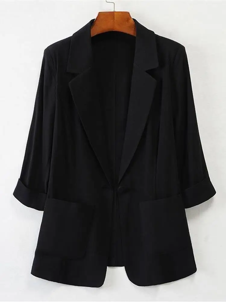 Short Casual Summer Women's  Jacket Thin Sleeveless Top Large Size Sun Protection Fashion Korean Style Slim Fit Coat