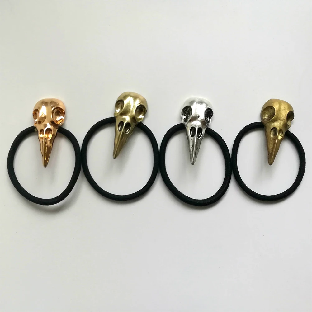 

Headbands Metal Crow Skull Hair Circles Accessory Haloween Accessories Novelty Miss
