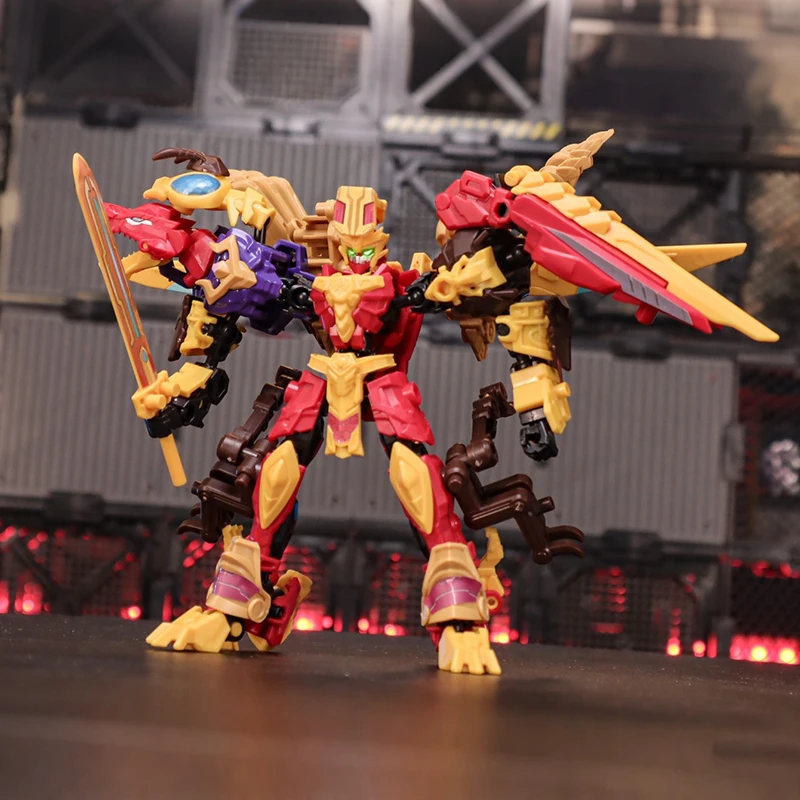 Modelo de combinación triple de transformación de ensamblaje infinito Mecha Soul 2nd Bullet chino, piezas sin pegamento/exclusivo